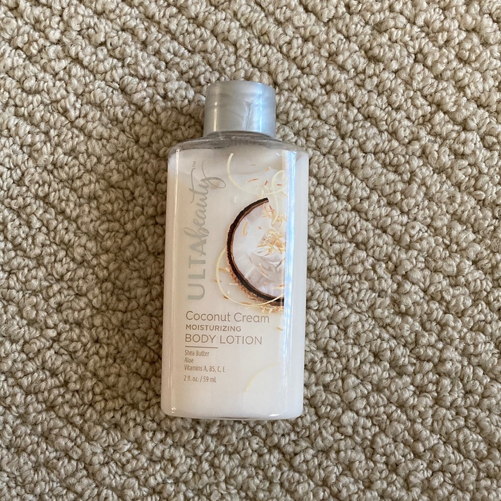 NEW Ulta Beauty Coconut Cream Moisturizing Body Lotion Travel Size 2 fl oz NWOB